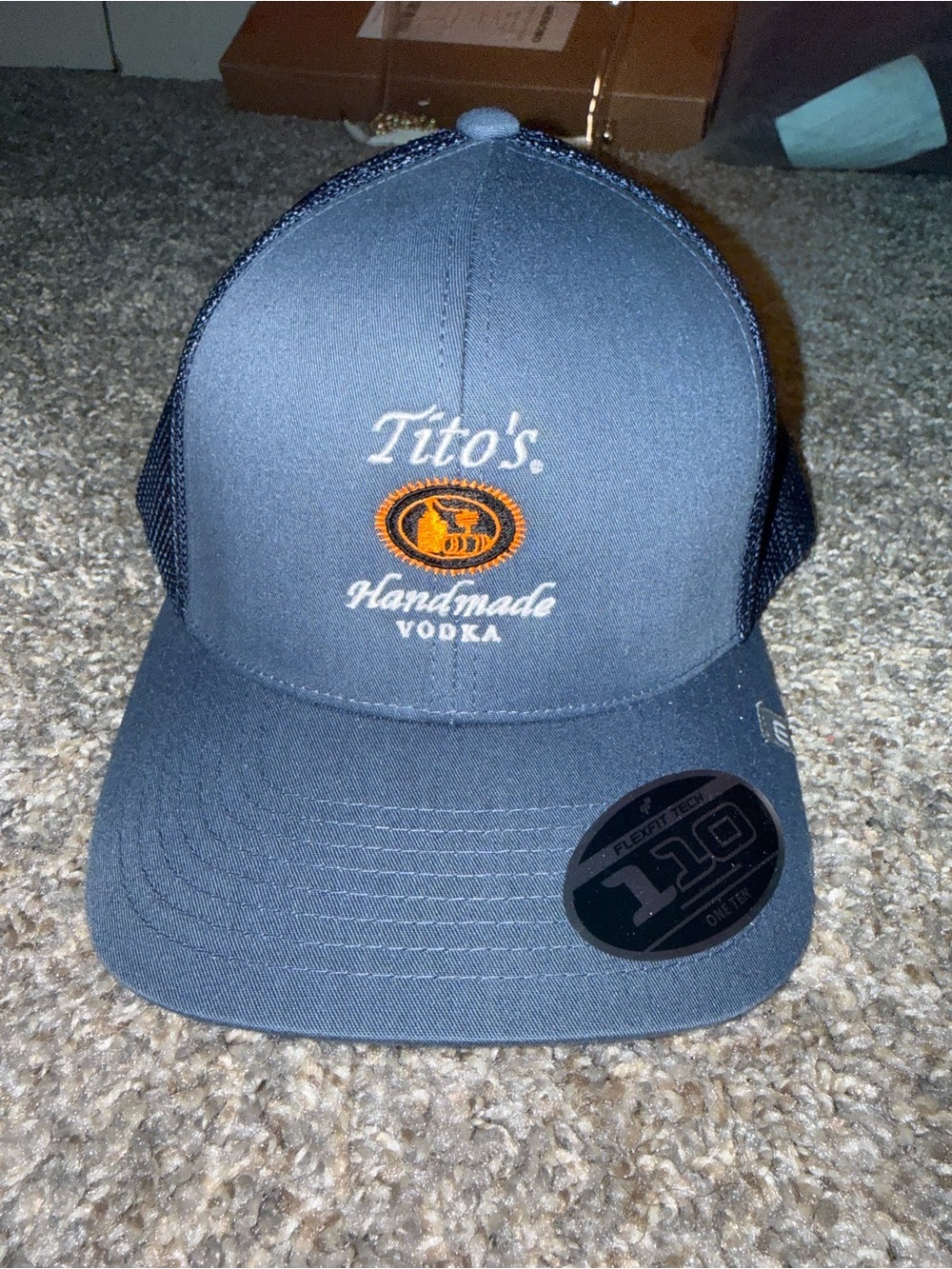 Titos Blueish Grayish Trucker Hat
